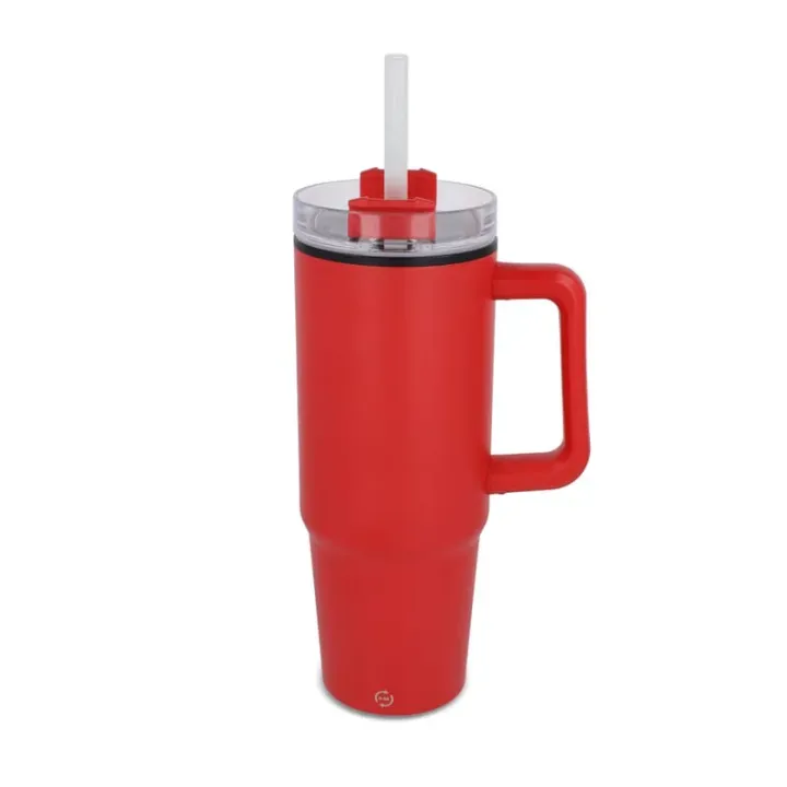Miami mug with handle and straw 800ml - LT57004 (N0021)